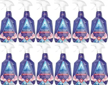 Astonish Multi Purpose Cleaner With Bleach Hygienic Stain Removal 12 x 750ml Bottles
